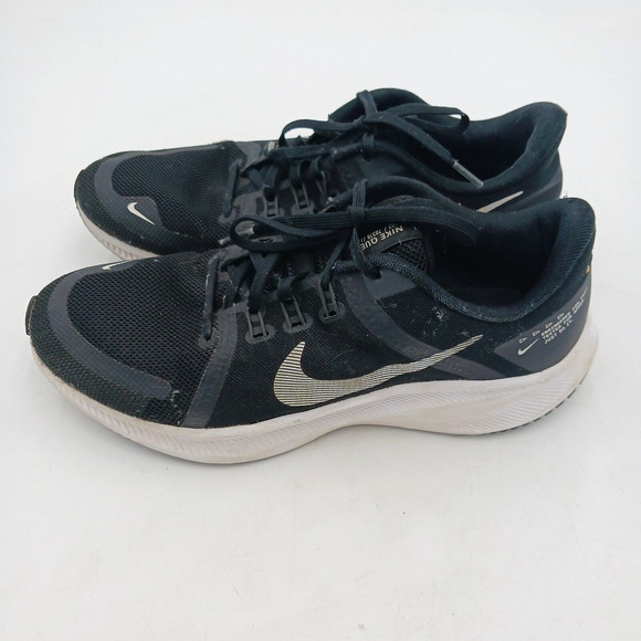 Nike Mens Quest 4 DA1105-006 Black‎ Running Shoes Sneakers Size 8 - Picture 2 of 7